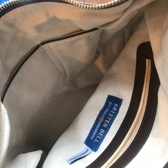 Kristen Bell for Erica Anenberg brown leather - Picture 4 of 4